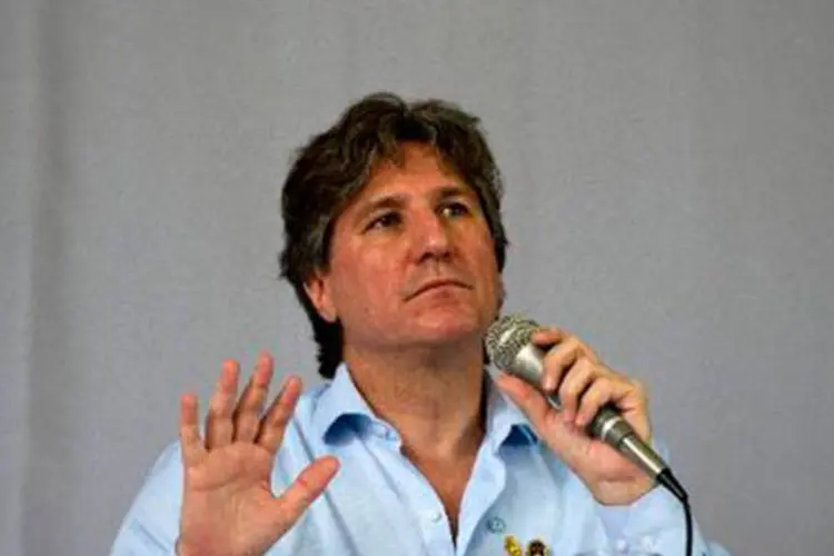 
	O vice-presidente da Argentina, Amado Boudou: Boudou sofre processo de corrup&ccedil;&atilde;o
 (Jose Cabezas/AFP)