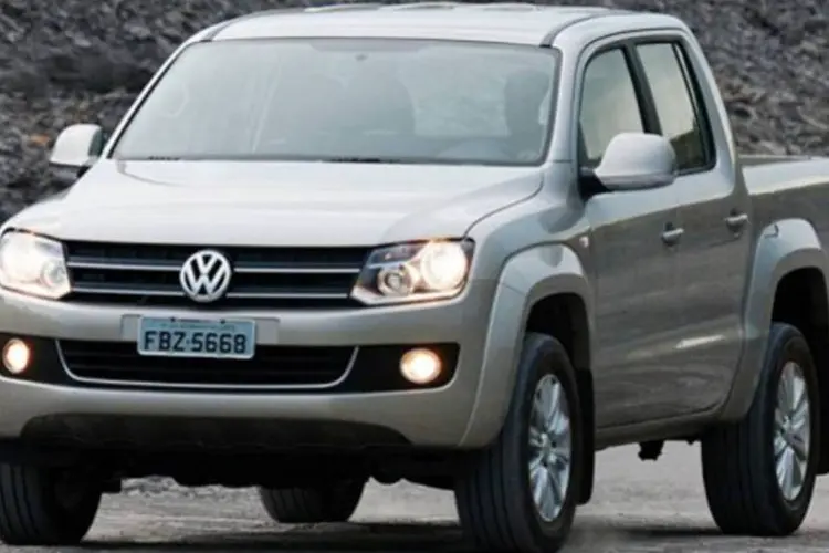 
	VW Amarok: empresa tamb&eacute;m foi multada pelo Ibama por equipar caminhonete com software manipulador
 (Divulgação)