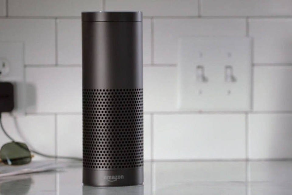 Amazon lança alto-falante para receber comandos