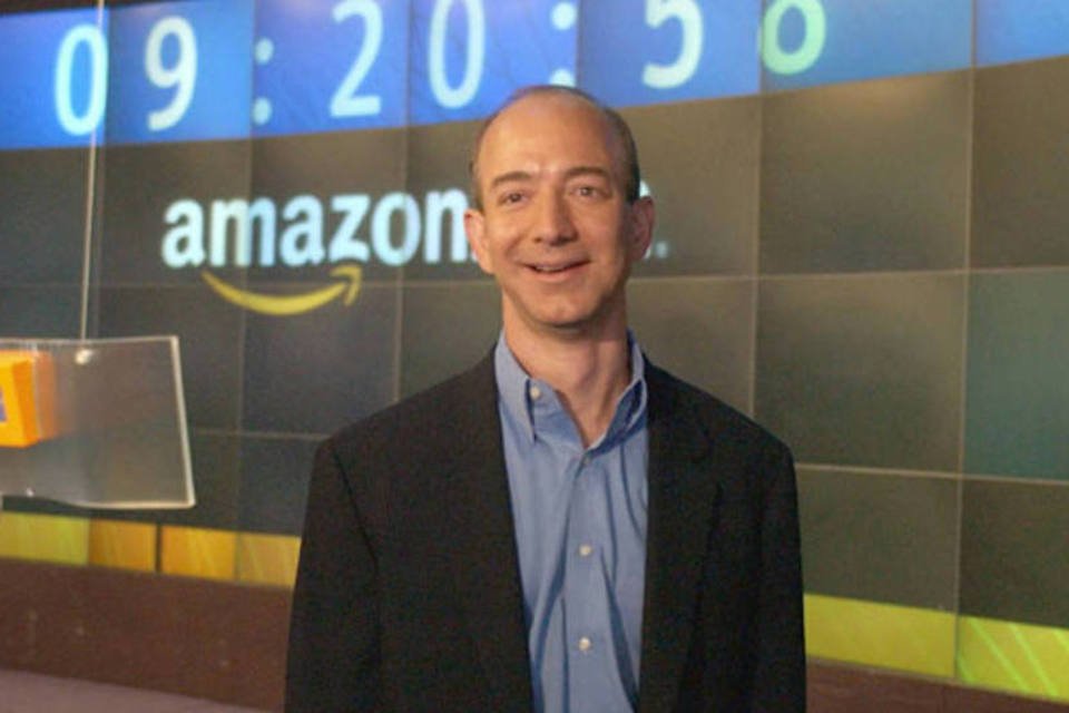 Jeff Bezos, fundador da Amazon: a empresa deve anunciar seu tablet nas próximas semanas (Frank Micelotta / Getty Images)