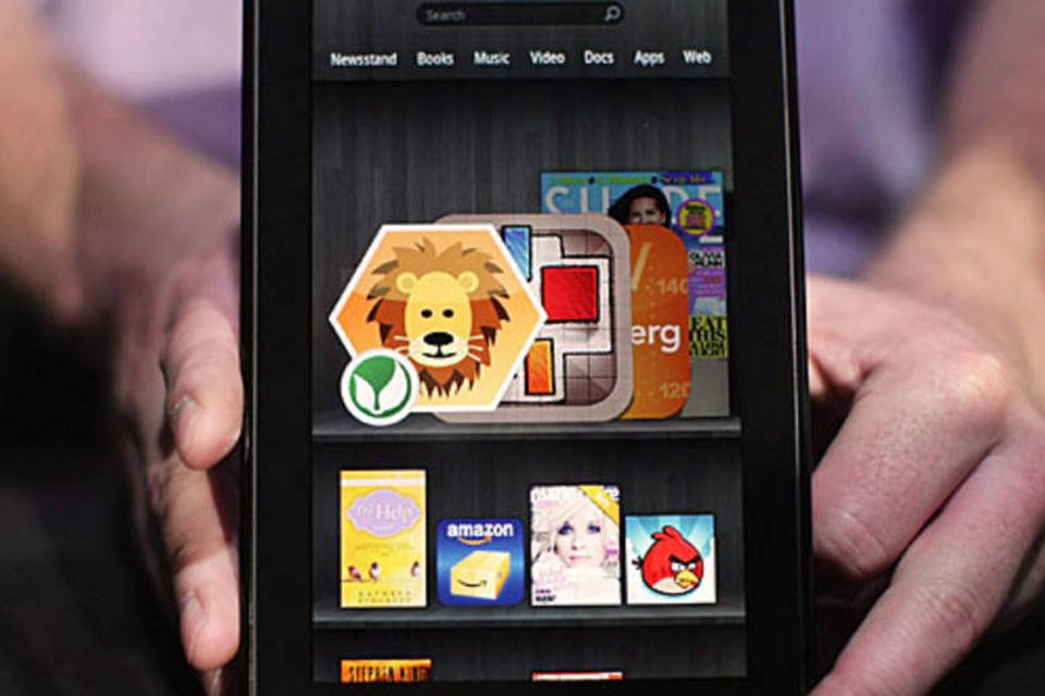 Em duas semanas, Kindle Fire já é o segundo tablet mais vendido
