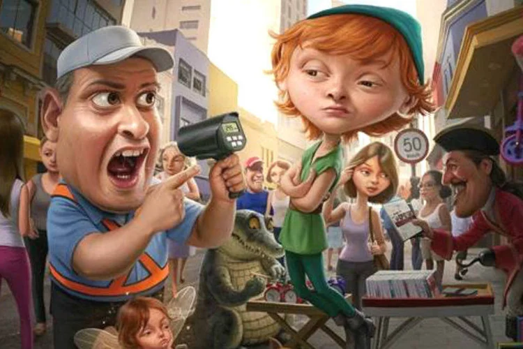 Campanha da Amazon no Brasil: brincadeira com personagens da ficção (Campanha da Amazon no Brasil)