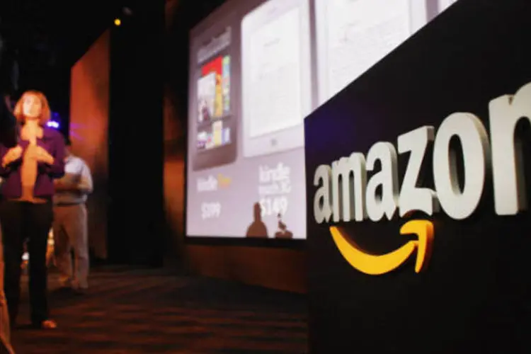 
	Amazon: companhia abordou ao menos tr&ecirc;s companhias de m&iacute;dia, de acordo com pessoas pr&oacute;ximas ao assunto
 (Spencer Platt/Getty Images)