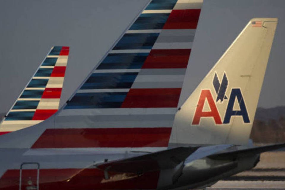 American Airlines tem lucro líquido recorde de US$ 480 mi