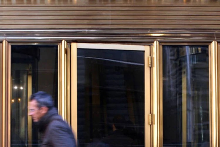 Sede da American Express: lucro trimestral foi acima do esperado (Spencer Platt/Getty Images)