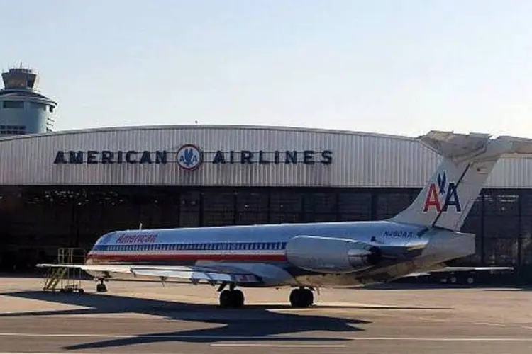 American Airlines: dentre as seis maiores companhias aéreas americanas, somente a Southwest, a maior, ainda não apelou para o Chapter 11 (Getty Images)
