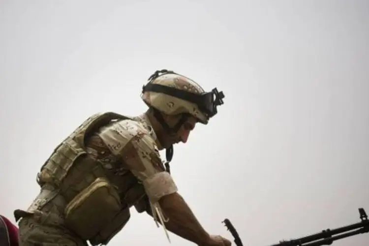 Soldado americano no Iraque: após saída dos militares, EUA terão a maior embaixada do mundo no país (Warrick Page/Getty Images)