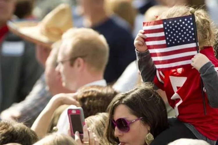 
	At&eacute; agora, a cren&ccedil;a manifestada pela maioria dos eleitores indecisos est&aacute; em conson&acirc;ncia com o pensamento dos eleitores de Obama, dos quais 84% dizem acreditar no aquecimento
 (Getty Images)