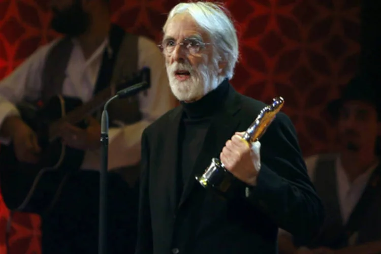 
	Diretor de Amour, Michael Haneke: filme franc&ecirc;s conta a hist&oacute;ria de um casal envelhecendo
 (Darrin Zammit Lupi/Reuters)
