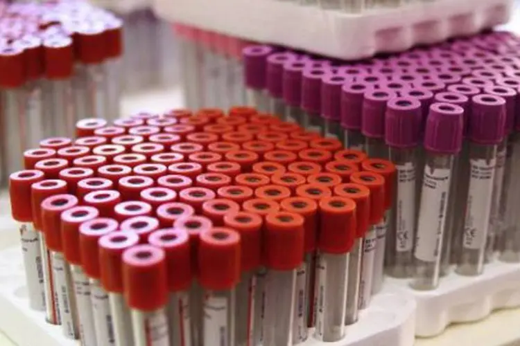 
	Ampolas de exame de sangue: objetivo &eacute; nada menos do que &ldquo;tentar transformar toda oncologia&rdquo;, diz especialista
 (Marion Berard/AFP)