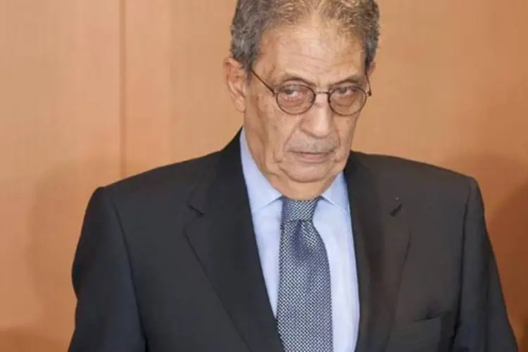 Moussa se apresentou perante a população com o aval de sua reputação como antigo chanceler e ex-secretário-geral da Liga Árabe (Getty Images)