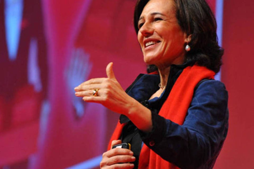 Santander sobe na Bolsa após divulgar perspectivas positivas