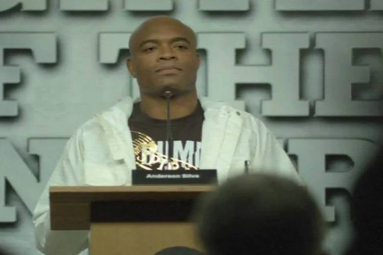 Anderson Silva no comercial que fez para o Burguer King (Divulgação)