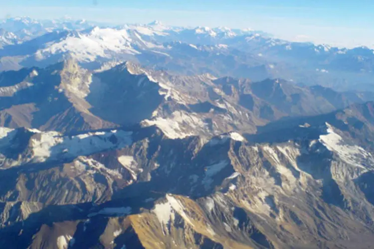 As geleiras dos Andes são o principal objeto do estudo (Jorge Morales Piderit/Wikimedia Commons)