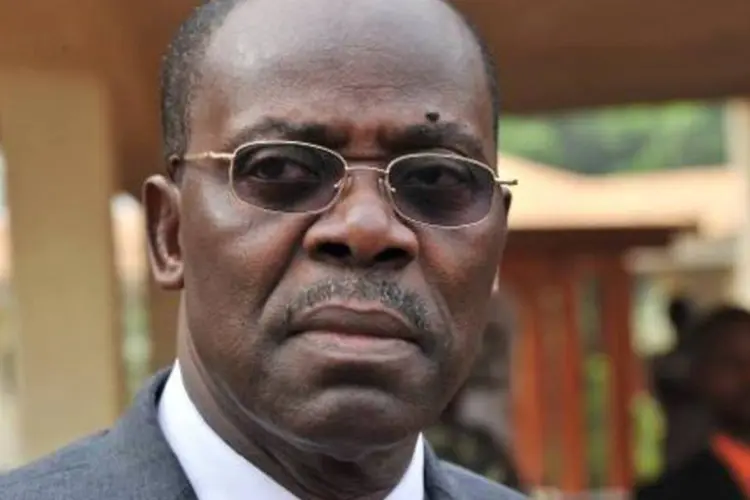 O premier centro-africano, Andre Nzapayeke: ele renunciou à presidência da República Centro-africana após acordo de paz (Issouf Sanogo/AFP)