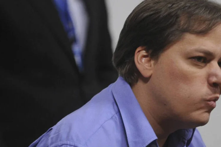 
	O funcion&aacute;rio da Delta Constru&ccedil;&otilde;es, Andr&eacute; Teixeira Jorge: h&aacute; suspeita de que ele tenha sido usado como &quot;laranja&quot; pela organiza&ccedil;&atilde;o chefiada por Cachoeira e pela empreiteira
 (Wilson Dias/ABr)