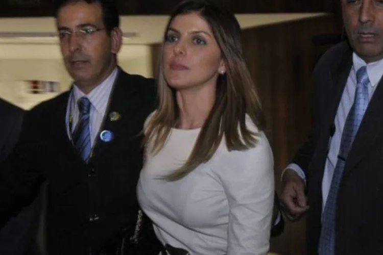 Andressa Mendonça, esposa de Carlinhos Cachoeira: nota oficial da PF diz que a mulher de Cachoeira teria oferecido vantagens ao juiz (José Cruz/Agência Brasil)