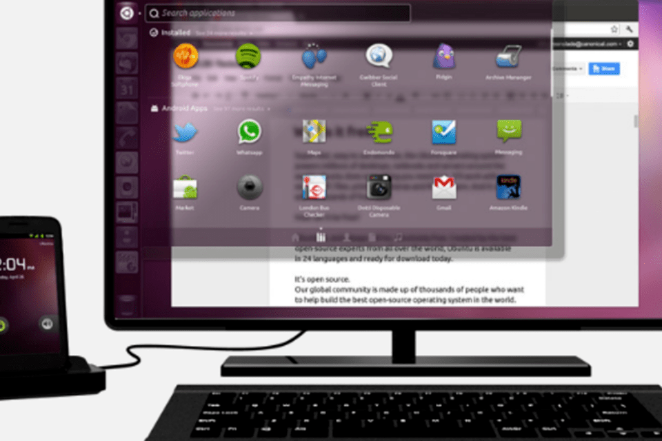 Canonical anuncia Ubuntu para Android