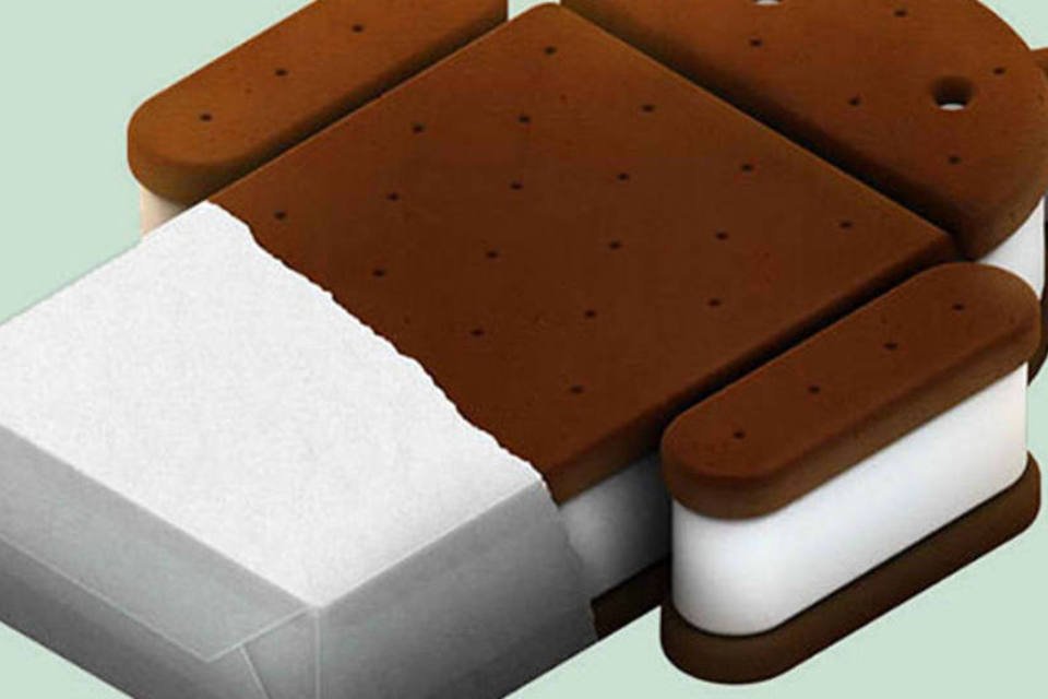 O Ice Cream Sandwich está chegando
