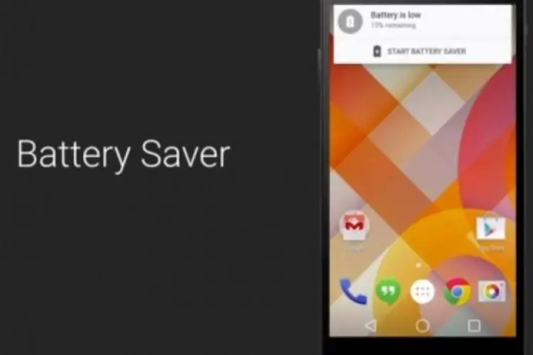 Android L: empresa conseguiu enxergar com mais clareza o que estava drenando a bateria (Reprodução/Google)