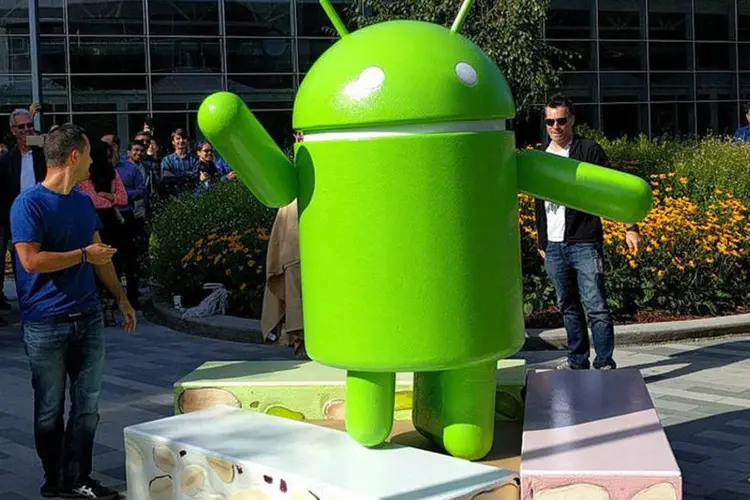 
	Android: o Google pode ser multado em at&eacute; US$ 7,4 bi, ou 10% de seus lucros globais se for considerado culpado por ter infringido regras da UE
 (Reprodução/Google)