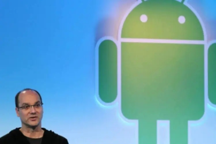 Andy Rubin: segundo declarações, ao final de apresentação, em vez de ser recebido com entusiasmo e questionamentos, criador do Android presenciou silêncio profundo (Getty Images)
