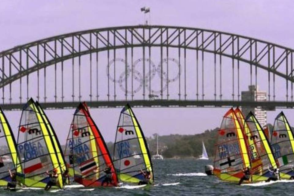 Anéis olímpicos de Sydney-2000 são vendidos no eBay