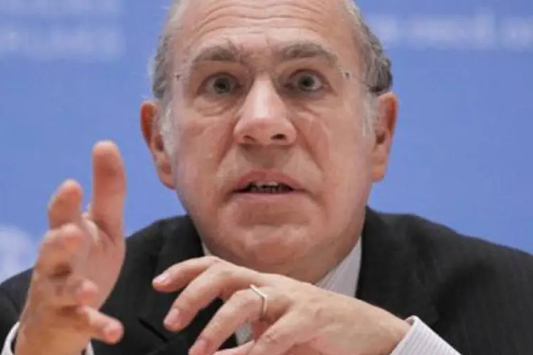 Angel Gurría, secretário-geral da OCDE: aumento nos juros (Patrick Kovarik/AFP)