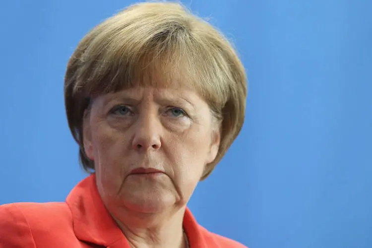 
	Angela Merkel, chanceler da Alemanha: ficou definido que ser&atilde;o constru&iacute;dos entre tr&ecirc;s e cinco centros
 (Getty Images)