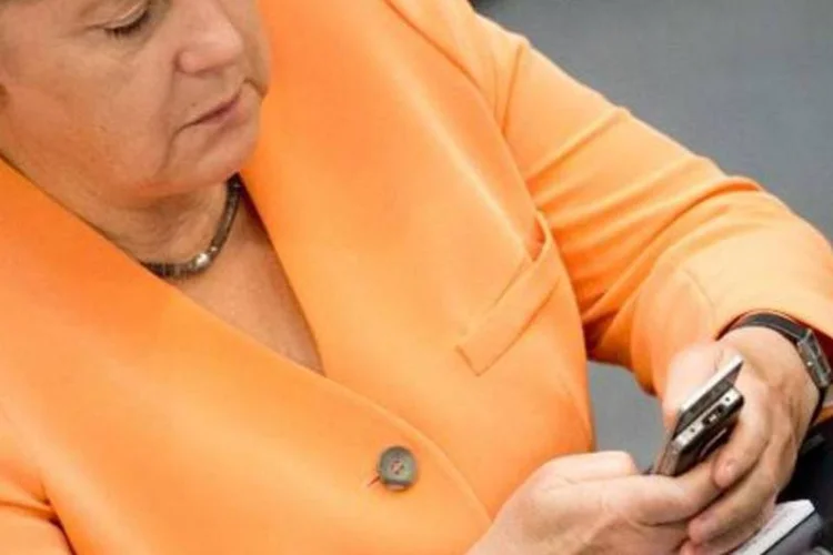 Angela Merkel: revelação foi feita pelo ex-consultor da NSA, Edward Snowden (Kay Nietfeld/AFP)