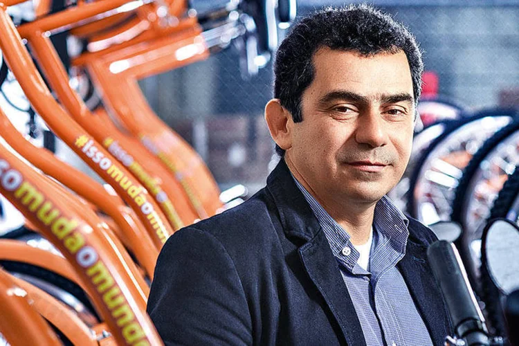 Angelo Leite, da Serttel: compartilhamento de bicicletas em dez cidades (Germano Lüders / EXAME)