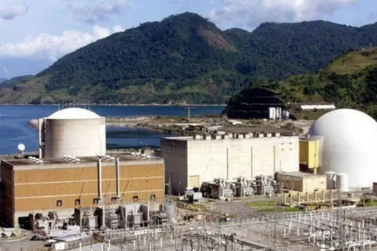 
	Vista de Angra 2, no Rio de Janeiro, uma das usinas nucleares do Brasil
 (AFP / vanderlei almeida)
