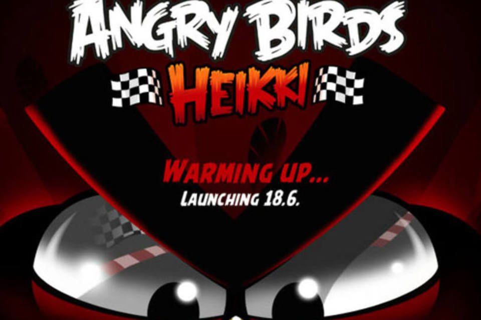 Angry Birds vai invadir as pistas da Fórmula 1