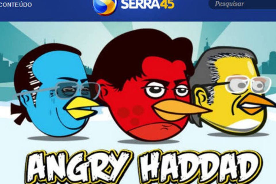 Justiça eleitoral veta jogo 'Angry Haddad'