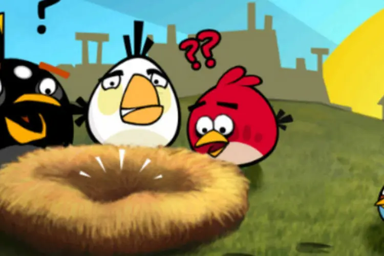 'Angry Birds': quase 100 milhões de downloads  (Reprodução)