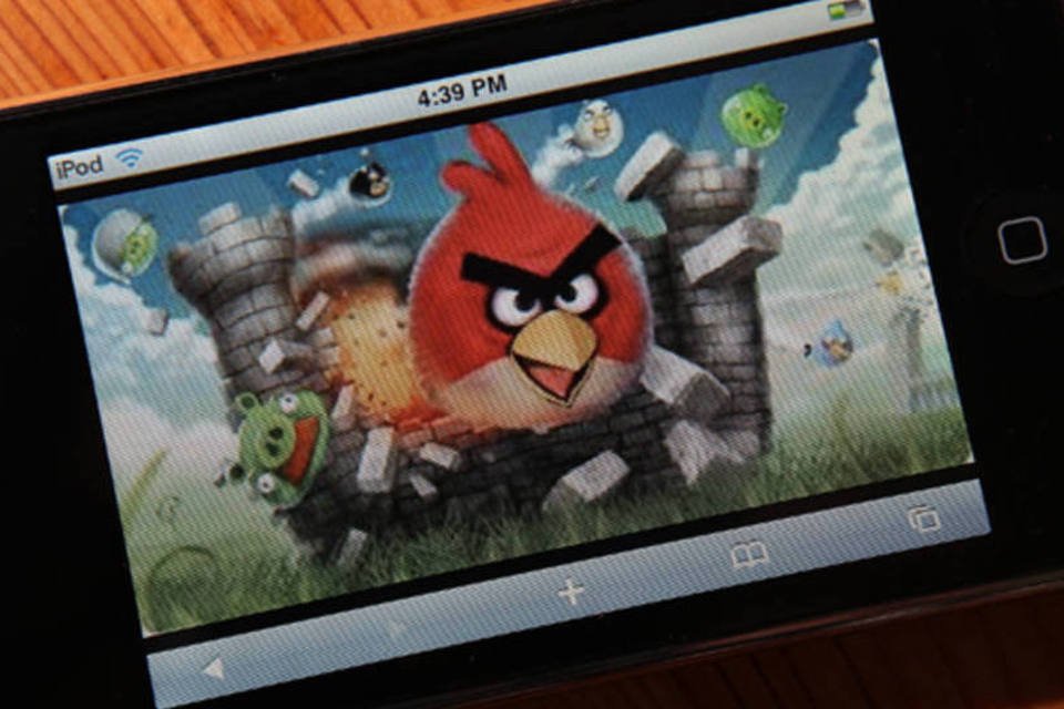 Angry Birds e YouTube estão entre aplicativos mais baixados