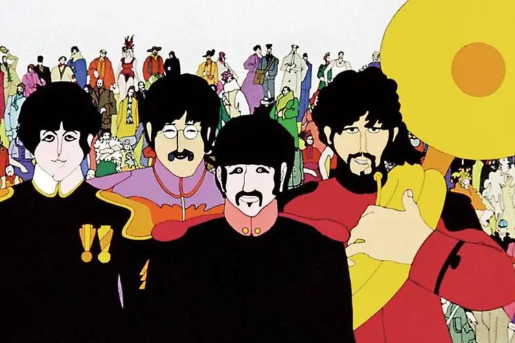 Bob Balser: Os Beatles e algumas de suas músicas foram inspiração para o longa Yellow Submarine (Reprodução)
