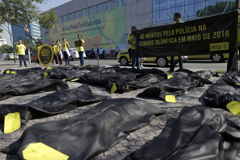 Anistia Protesta Contra Violência Policial No Rio De Janeiro | Exame