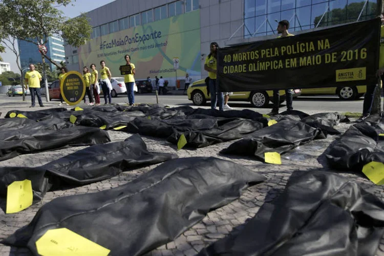
	Viol&ecirc;ncia policial: &quot;Em anos de megaevento esportivo h&aacute; o aumento expressivo do n&uacute;mero de pessoas mortas pela PM do Rio&quot;
 (Ricardo Moraes / Reuters/Reuters)