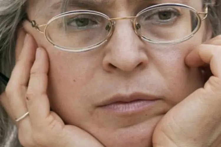 A opositora russa Anna Politkovskaia: a jornalista foi morta em 2006 (Jens Schlueter/AFP)