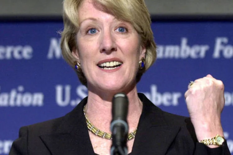 Anne Mulcahy, ex-CEO da Xerox, é um exemplo de mulher que entrou na presidência em época de crise (Getty Images)