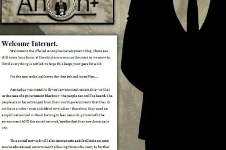 Rede foi revelada ontem em um tuíte do perfil @YourAnonNews (Reprodução)