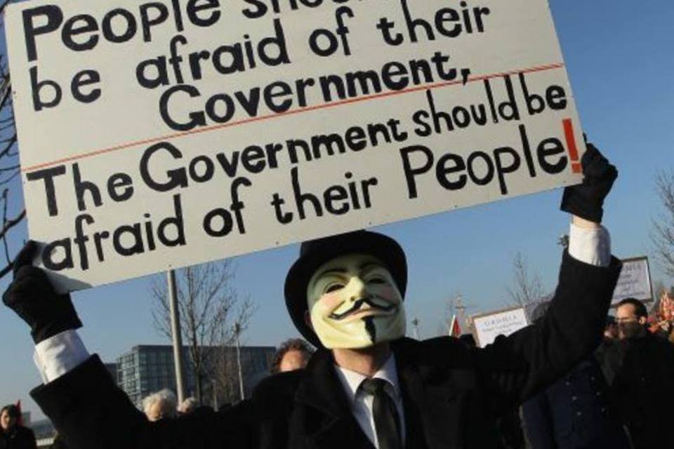 Anonymous bloqueia site do Ministério do Interior britânico