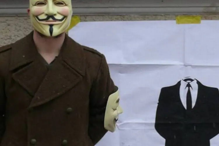 O Anonymous não explicou até agora por que atacou o site da CIA (anonymous_munich/Flickr)