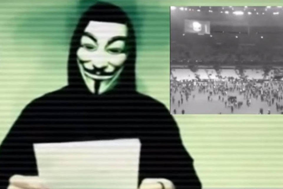 Anonymous: o Anonymous é uma rede internacional de ativistas invasores de computadores (Reprodução/Youtube)