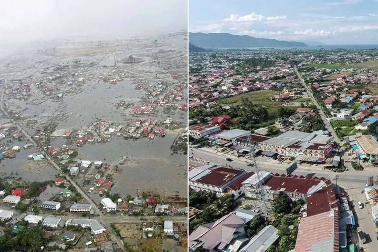 Da ruína à reconstrução (Getty Images)