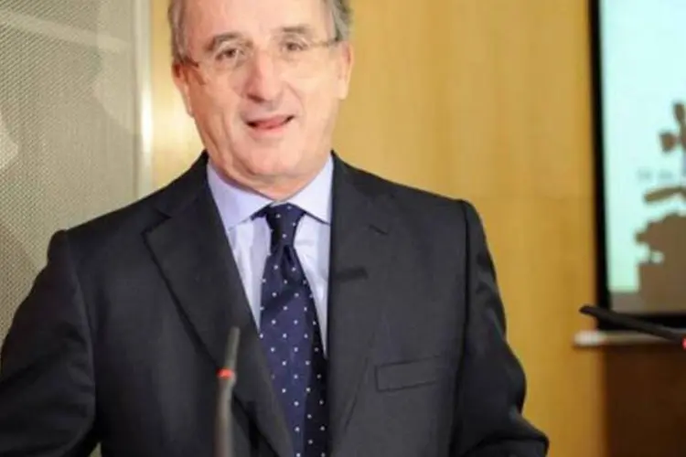 Brufau, presidente da Repsol: aumento de capital na filial brasileira impulsionou lucro (Javier Soriano/AFP)
