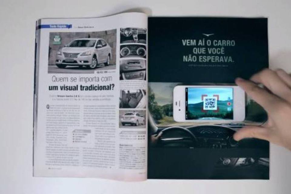 Anúncio faz motorista vivenciar acidente de trânsito