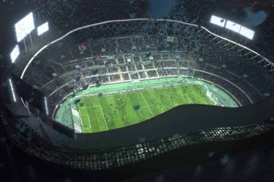 Anúncio do Twitter mostra relação da Copa com o microblog