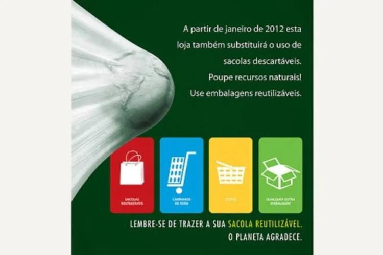 Cartaz da campanha "Vamos tirar o Planeta do Sufoco" (Divulgação)